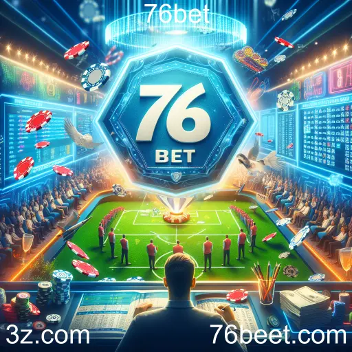 Imagem promocional da 76bet mostrando a plataforma e suas vantagens